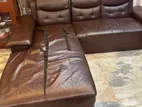 লেদার সোফা