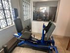 Leg press machine