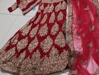 Lehenga for marriage with stone works