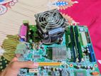 Lenovo g31 mother board with core 2 duo prosesor and gb ram