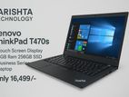 Lenovo Thinkpad T470s Core intel i5-6th Generation Laptop