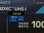 Lexar 64Gb MicroSd New
