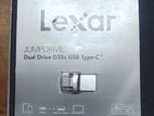 Lexar JumpDrive D35c 128GB Dual Drive USB 3.0 Type-C Pen