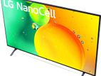 LG 43" Nano75 4K UHD Smart Borderless HDR NenoCell LED TV Magic Remote