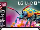 LG 86" UTY8050 4K Webos Smart Slim Borderless LED TV Magic Remote
