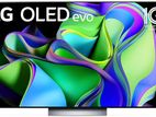 LG evo C3 65 Inch OLED 4K Smart Television with Alexa Built-in