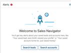 LinkedIn sales navigator available