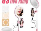 Live Makeup Multipurpose Ring Lamp with Mobaile Stand
