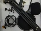 Live Sound Card + Microphone Stand & Accessories