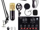 live Studio mic Bm800 wait v8 sound card full set