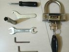 Lock and tools