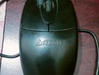 Logitech Keyboard And A4 Tech Wire Mouse