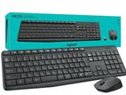 Logitech Keyboard & Mouse wireless.