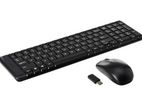 Logitech MK220 Black-Grey Wireless Keyboard & Mouse Combo with Bangla