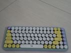 LOGITECH POP KEYS WIRELESS MECHANICAL EMOJI KEYBOARD IN HEARTBREAKER