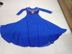 Long gher Gown. Blue colour