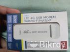 LTE 4G USB modem with Wi-Fi hotspot