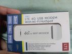 LTE 4G USB modem with Wi-Fi hotspot