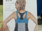 Lumbar Corset Back Bone Straightener Adjustable Posture Belt