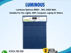 Luminous Ips Ups Optimus 3800+ 36v Three Battery Systems