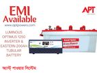 Luminous Optimus 1250 Inverter & Eastern 200Ah Tubular Battery