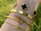 Luxury Gold Plated Bracelet Combo – Premium Quality