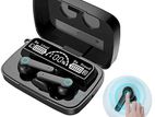 M19 TWS Bluetooth Wireless Stereo Headphones Earbuds - Black