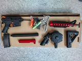 M416 Gel Blaster Toy red black Colour HK416D