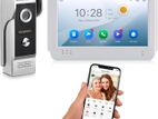 M6 Wifi Video Doorbell Touch Key Door Phone with 7 Inch Screen