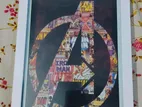 মার্ভেল অ্যাভেঞ্জার্স (Avengers) কমিক বুক আর্ট ওয়াল ফ্রেম বিক্রি হবে