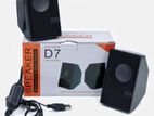 Macrolab D7 Mini Speaker System With Extra Base