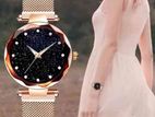 magnet analog watch for women