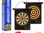 Magnetic Dart Board 17 Inch Double-sided Darts 6