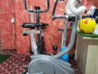 Magnetic fitness exercise bike