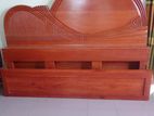 Mahogany wooden bed