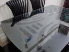 Malaysian Bihar Wood Dining Table with 6 Chair