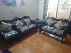 Malaysian Kather Sofa 5 Seat R with Center Table