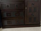 Malaysian Process Wood Wardrobe