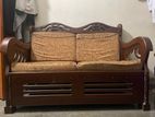 Malaysian wood sofa set (5 seat)