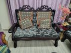 Malaysian Wood sofa