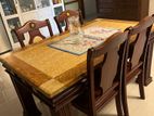 Marble Dining Table Set