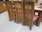 Marble Top Dining Table with 8 Chairs