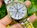 Marvelous & Beautiful SEIKO Classic White Chronograph Watch
