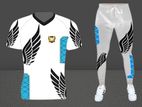 Mash T-shirt & Full Pant Set