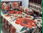 Primium 3D Bedsheet Four Piece Set
