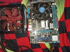 Motherboard & Power supply HDD Combo