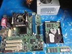 Matsonic motherboard with hdd ram & power supply