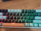 Mechanical keyboard gaming 60 percent layout full RGB