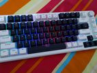 Mechanical Keyboard Wireless, Bluetooth 5.1, tri-mode with knob 75%