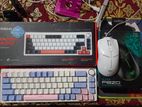 Mechanical keyboard ZIfriend ZA68 + MOUS, AULA F820